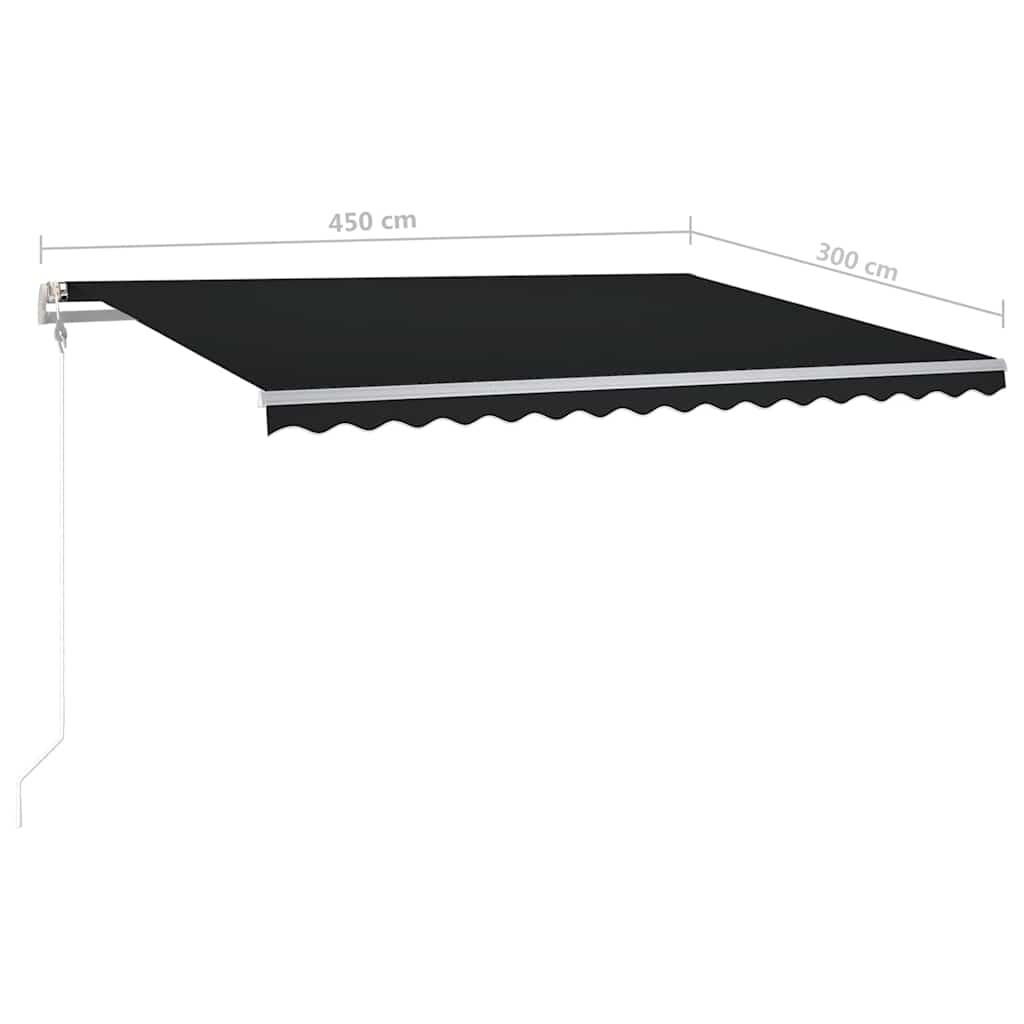 Arkise m. led light 4.5x3 m manual operation - anthracite gray, 4.5 x 3 m, 1 - number 10.