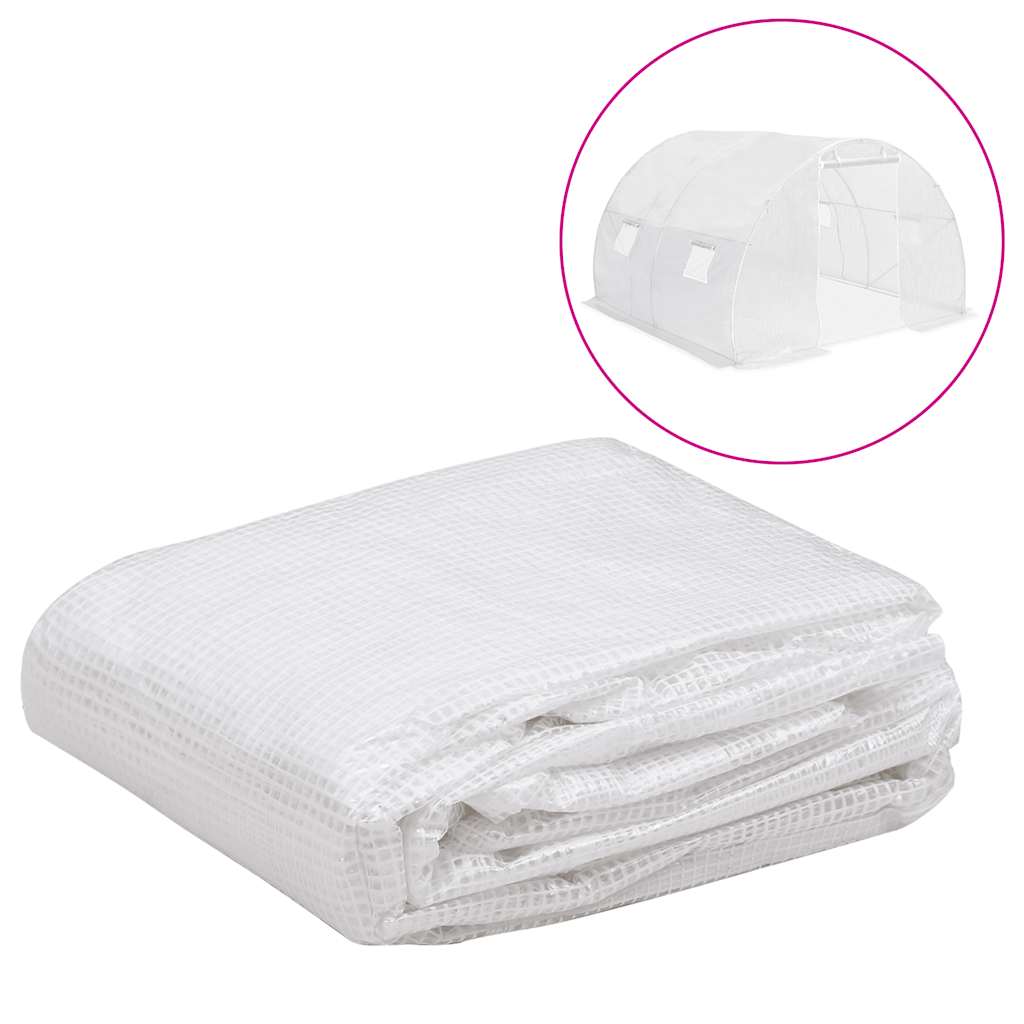 Overtræk til drivhus (9 m²) 3x3x2 m - transparent, 300 x 300 x 200 m, 1 - number 1.