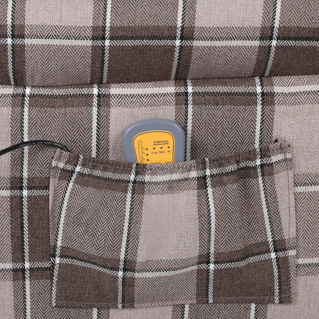 Massagestol stof beige - number 6.