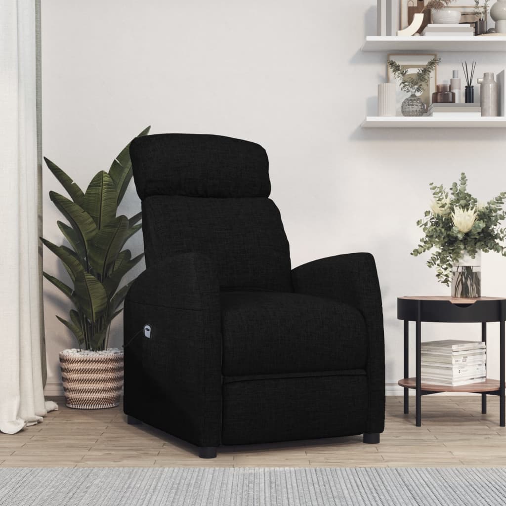 Fauteuil releveur en tissu - noir, 1 - number 1.