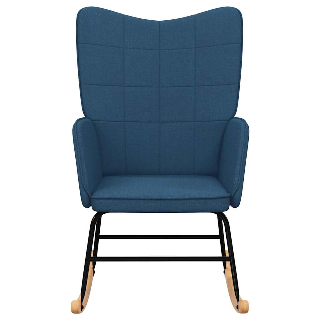 Gyngestolstoff - blå, 1, uten fotskammel - number 3.