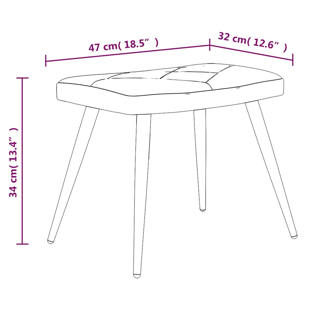 Fotelja s tabureom tkanina patchwork - number 10.