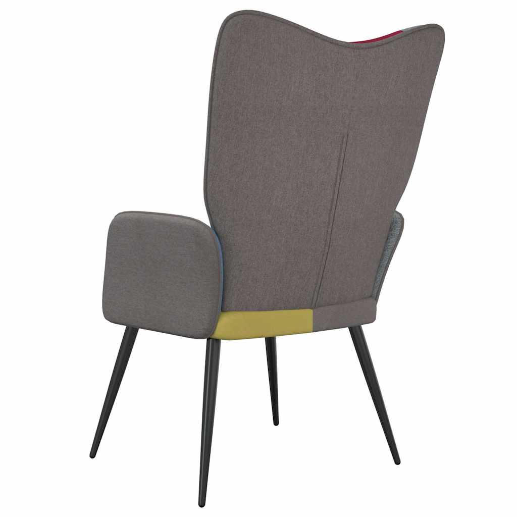 Lænestol stof patchwork - number 5.