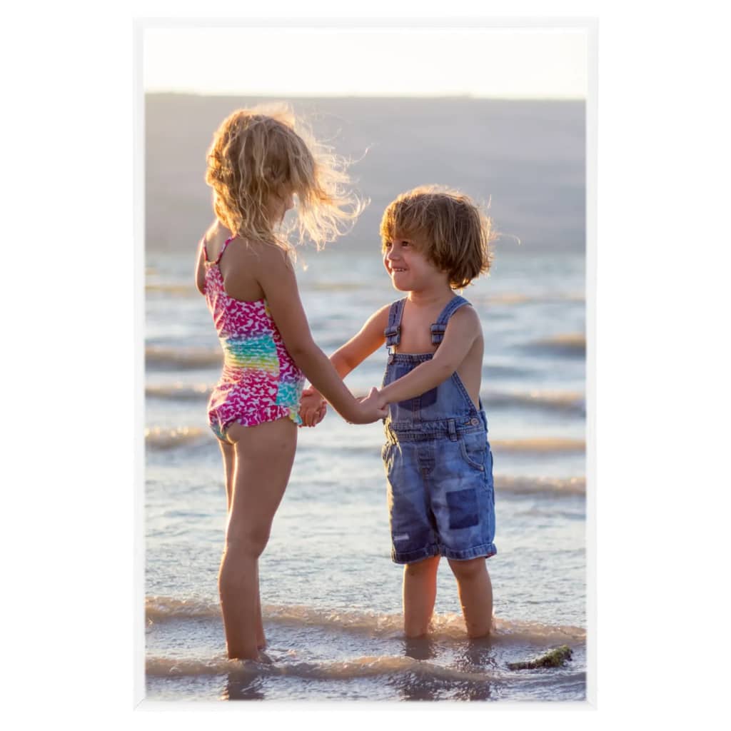 Picture frames pcs. for wall or table mdf - white, 70 x 90 cm, 3 - number 3.