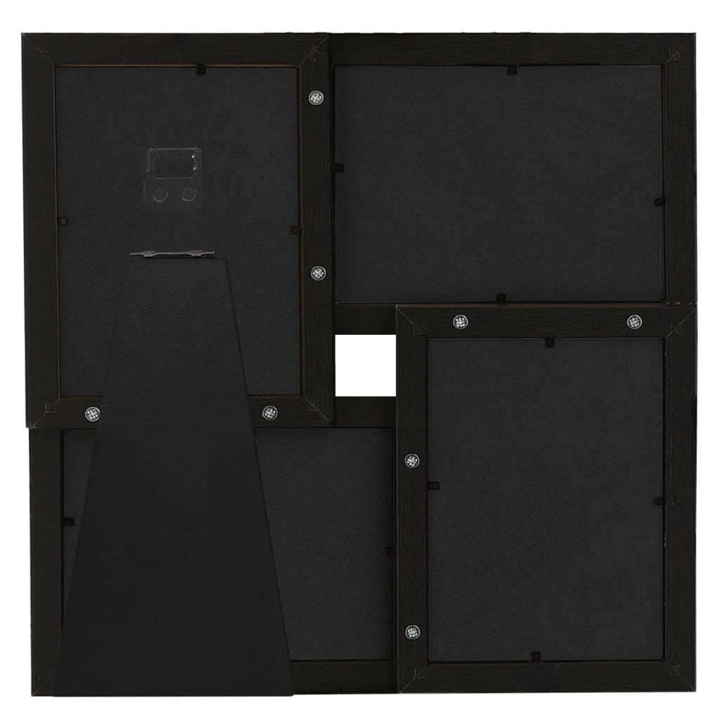 Picture frame for pictures mdf - black, 4 x (10 x 15 cm), 1 - number 3.