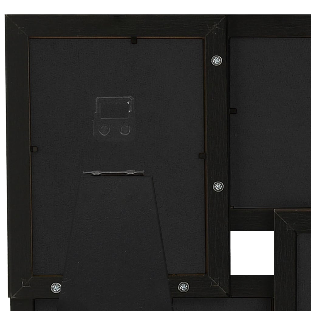 Picture frame for pictures mdf - black, 4 x (10 x 15 cm), 1 - number 6.