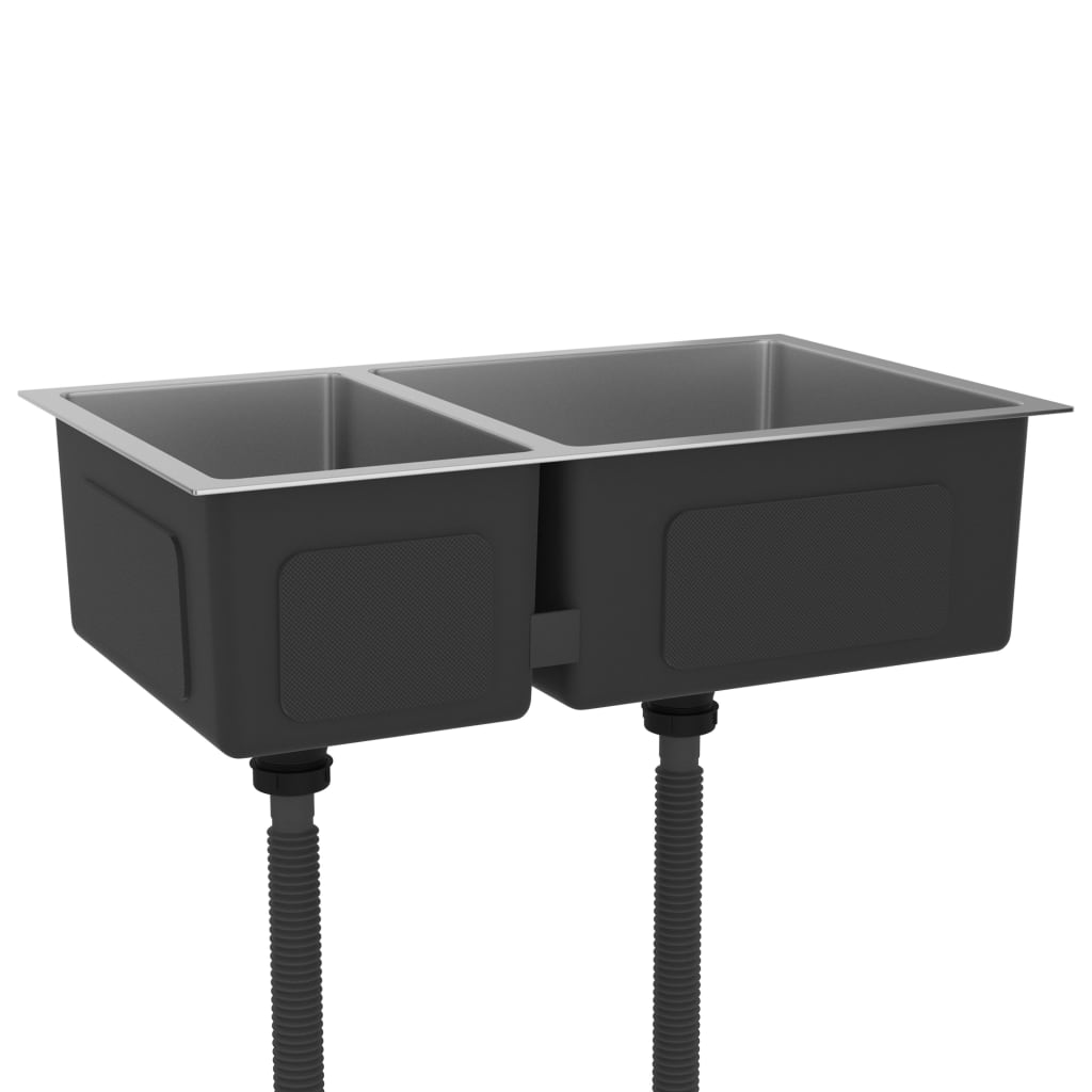 Diskbänk i rostfritt stål - number 2.