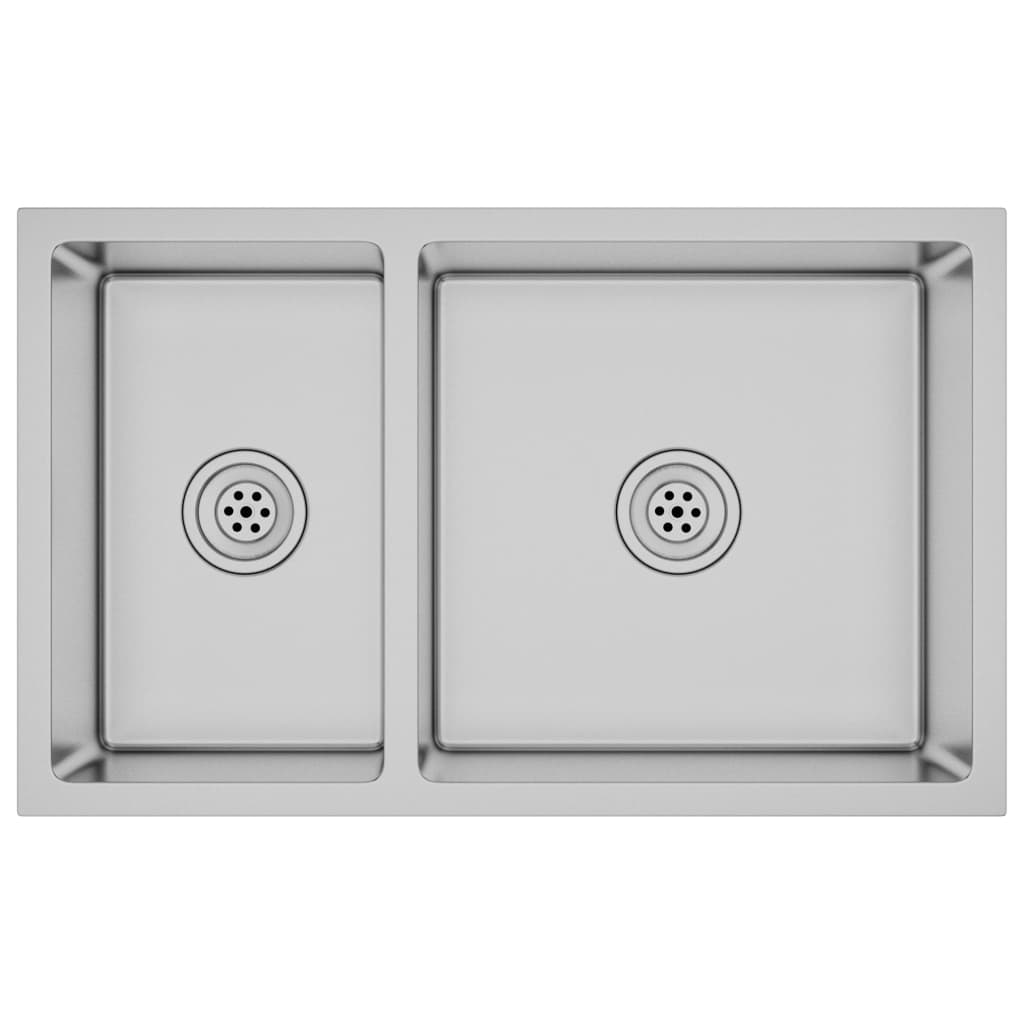 Diskbänk i rostfritt stål - number 3.