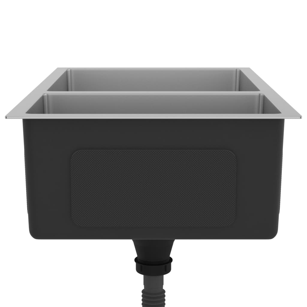 Diskbänk i rostfritt stål - number 5.