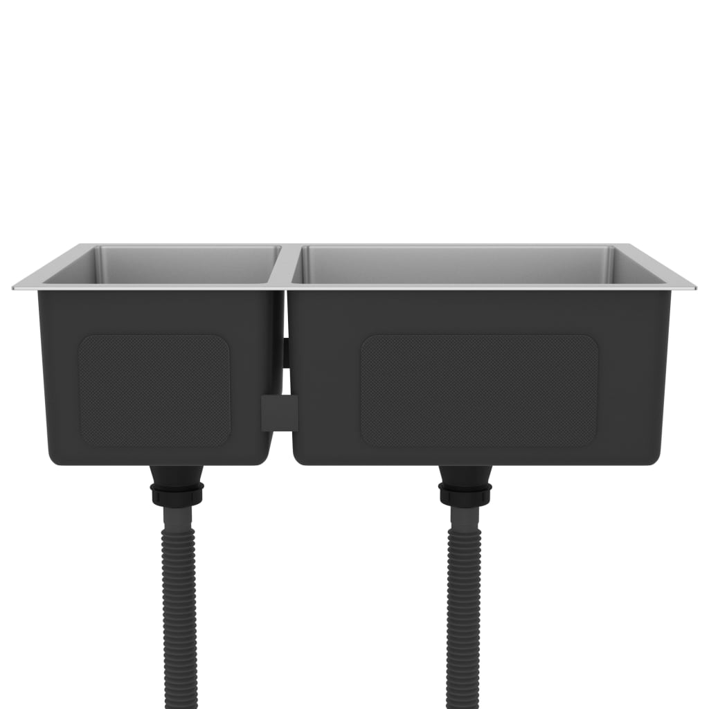 Diskbänk i rostfritt stål - number 4.