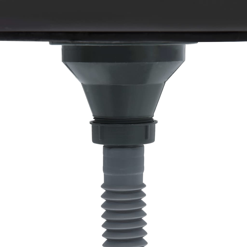 Diskbänk i rostfritt stål - number 7.