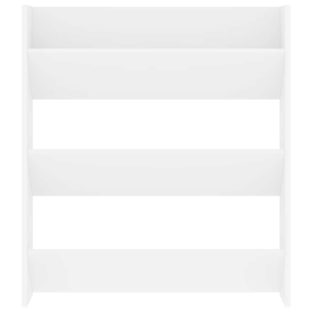 Zidni stalak za cipele 80x18x90 cm izrađeno drvo - bijelo, 1, 90 cm, 80 cm - number 5.