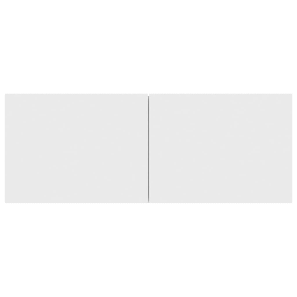 Tv-skabe stk. konstrueret træ - hvid, 3, 80 cm - number 5.