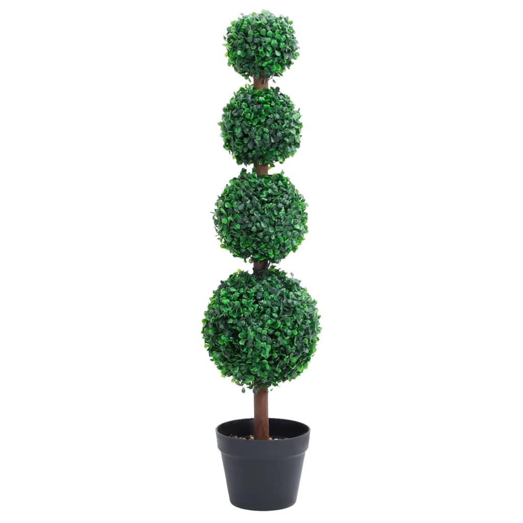 Artificial boxwood with pot 90 cm spherical green - number 1.