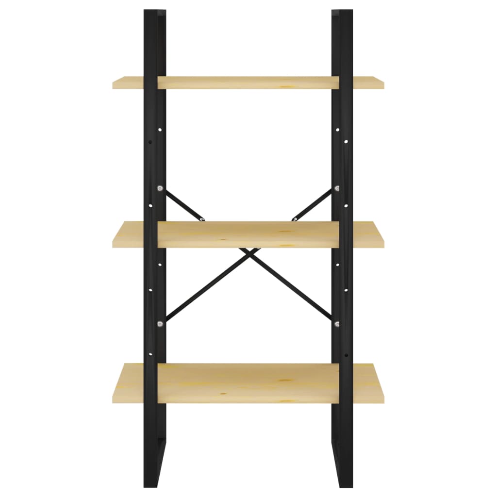 Oppbevaringsstativ massiv furu - naturlig farge, 60 x 30 x 105 cm, 1, tre - number 5.