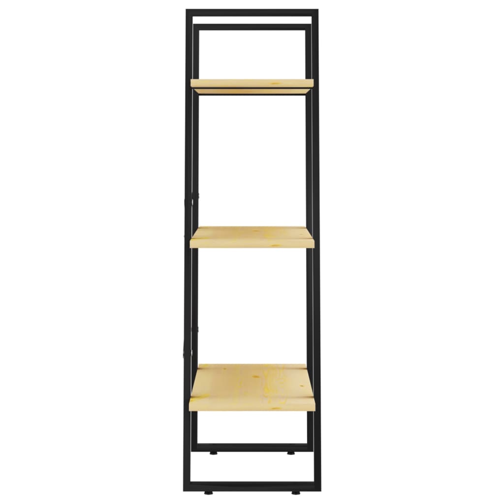 Oppbevaringsstativ massiv furu - naturlig farge, 60 x 30 x 105 cm, 1, tre - number 6.