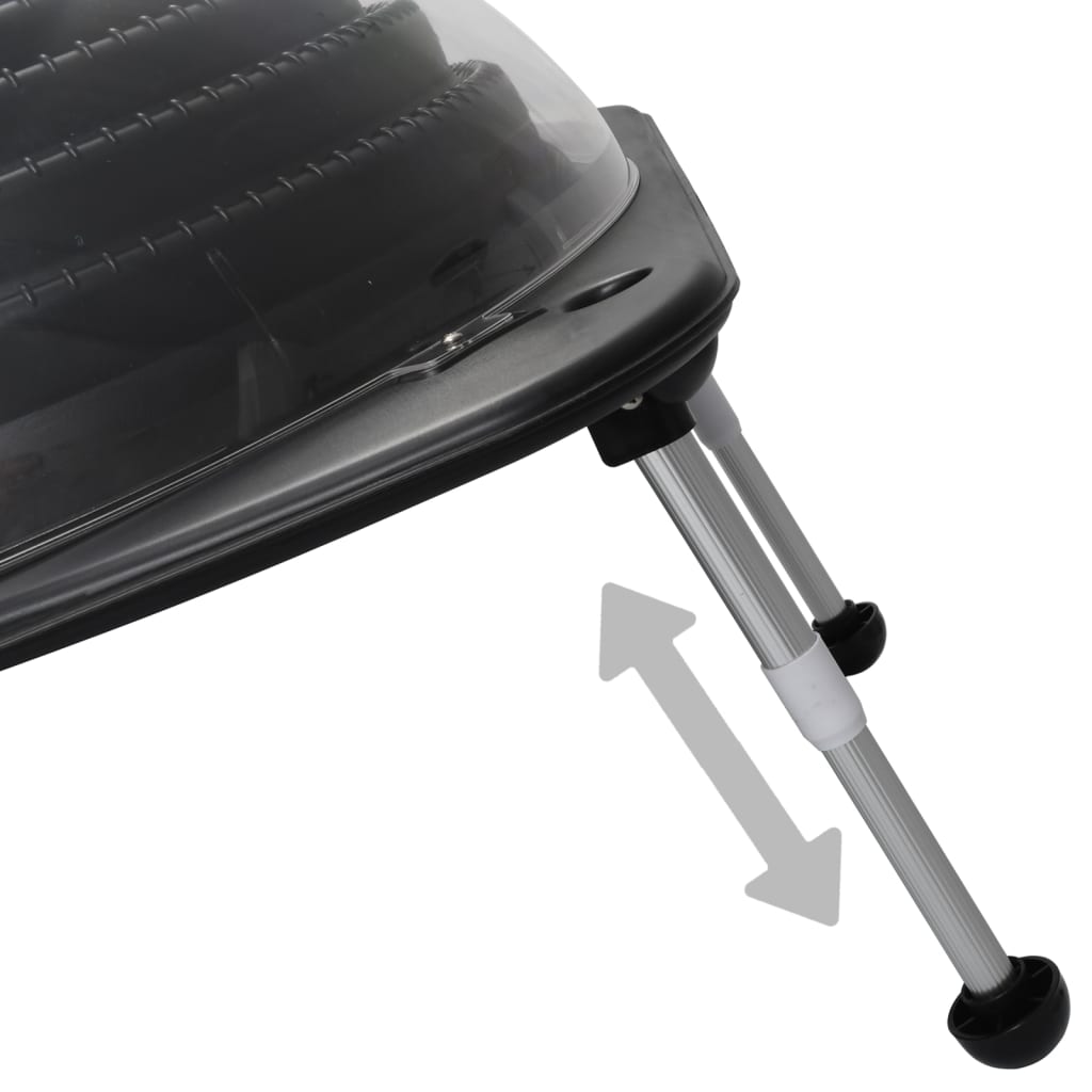 Chauffe-piscine solaire pc. 75x75x36 cm hdpe aluminium - 2 - number 4.