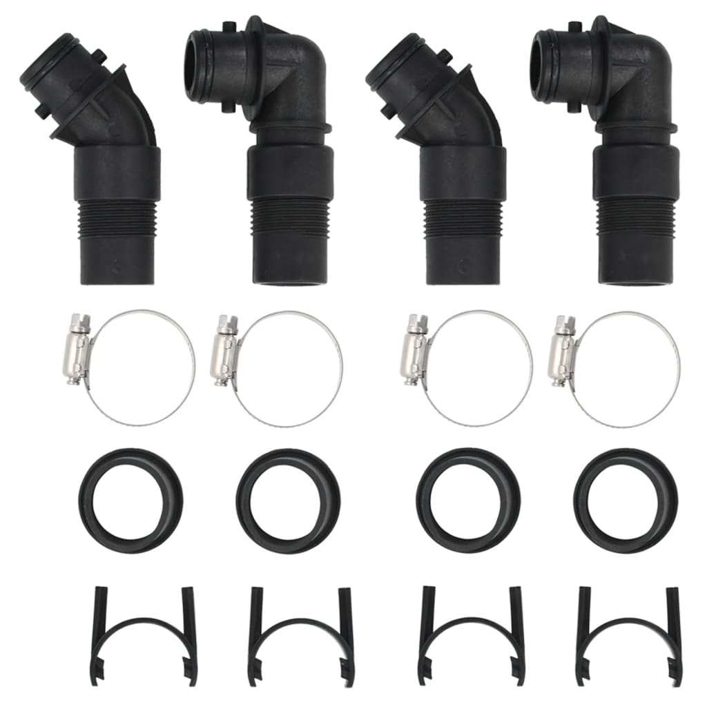 Chauffe-piscine solaire pc. 75x75x36 cm hdpe aluminium - 2 - number 8.