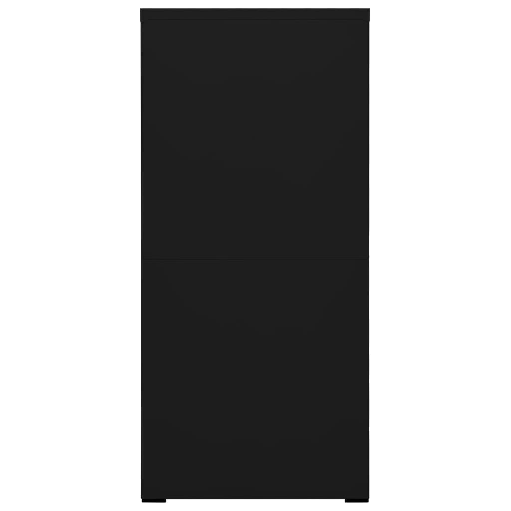 Arkivskab stål - sort, 46 x 62 x 133 cm, 1 - number 3.