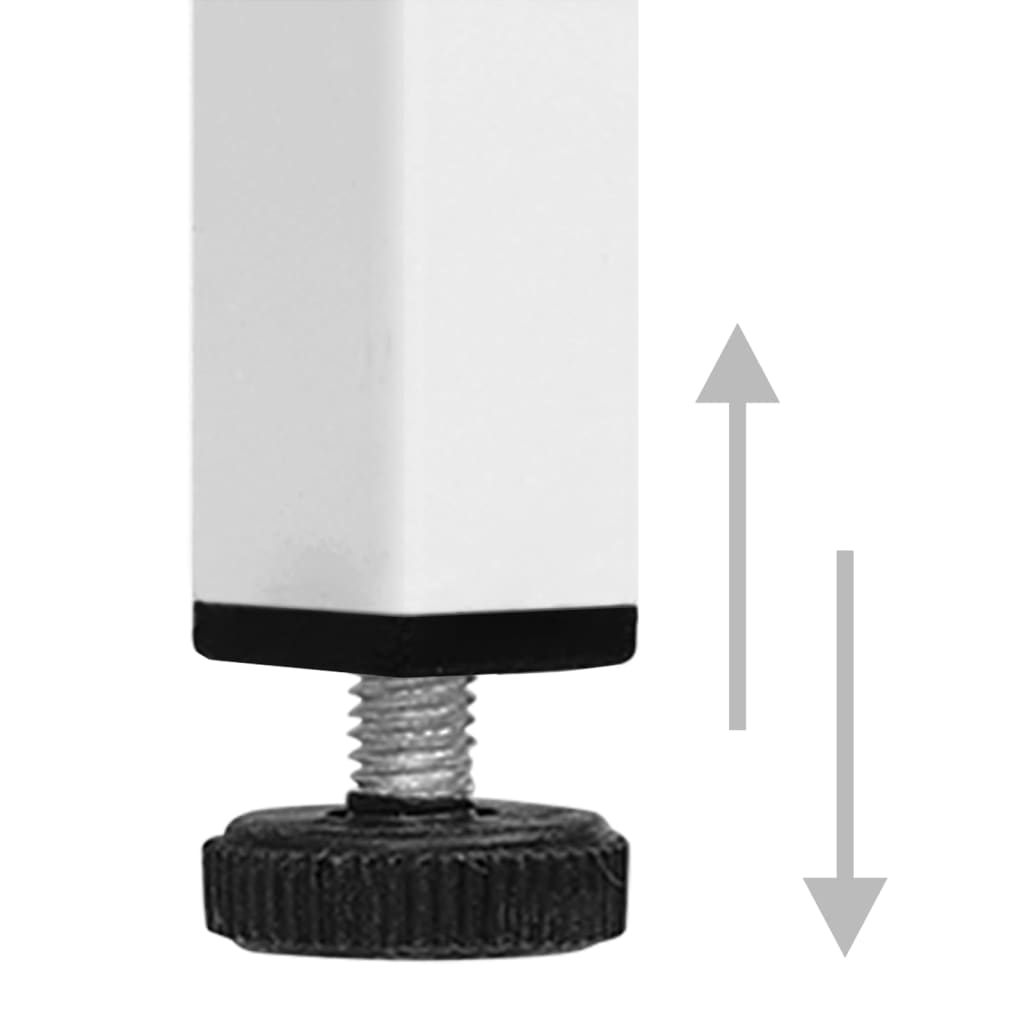 Skab 35x46x180 cm stål - hvid, 1, x - number 8.