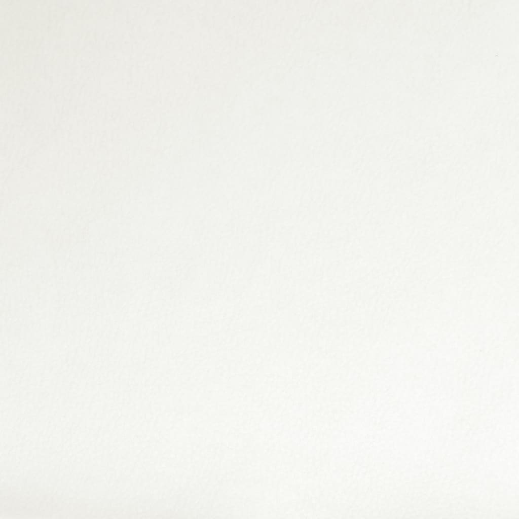 Krzesła do jadalni, zestaw 2 szt., skóra ekologiczna - białe - number 9.