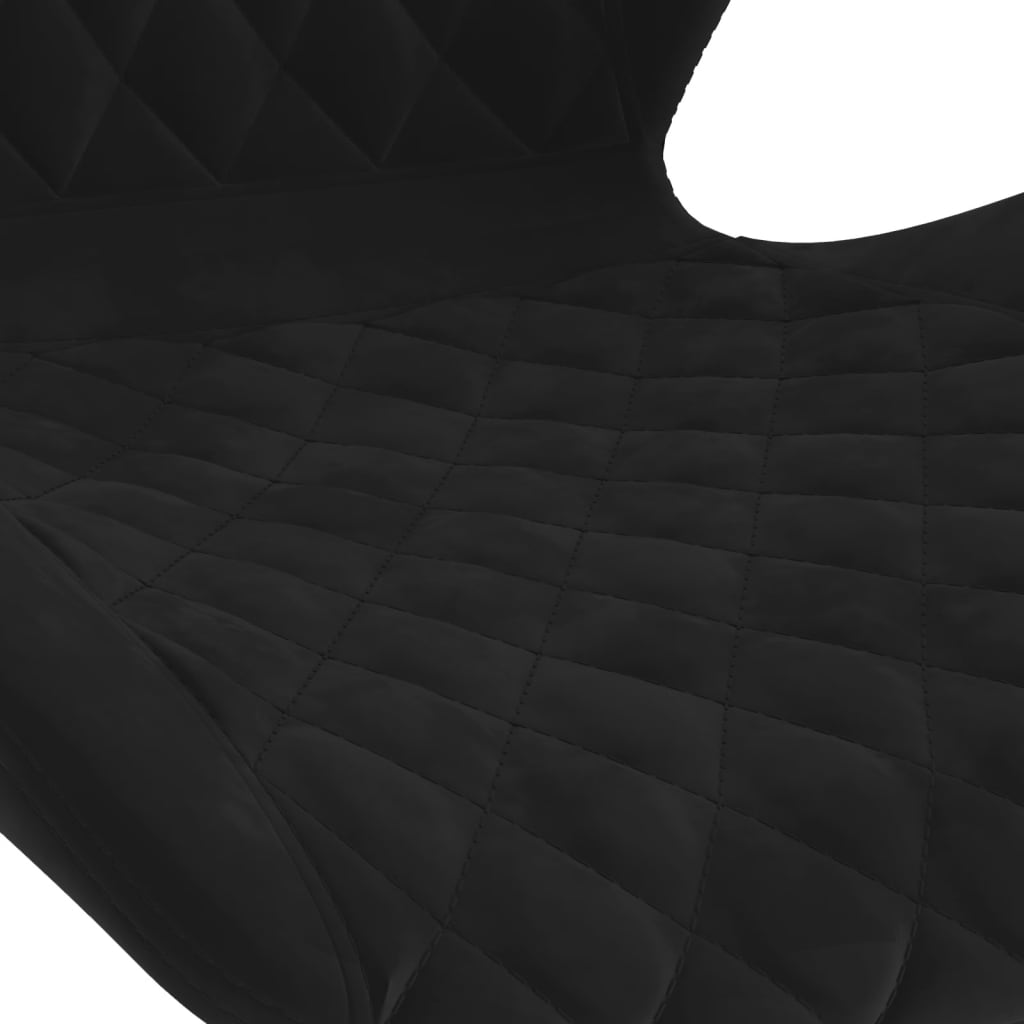 Barkrakker pc. fløyel - svart, 2 - number 7.