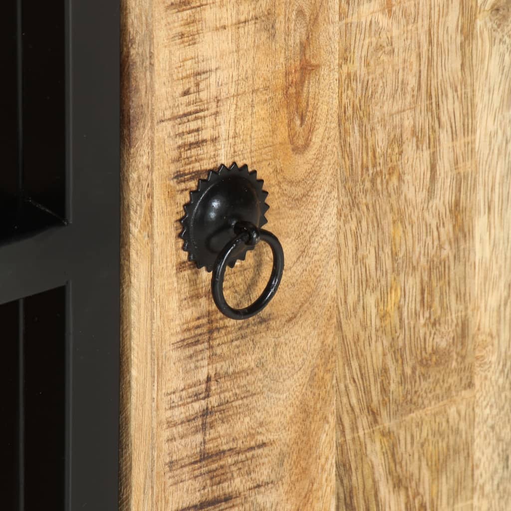 Tv-skab 90x30x48 cm ru mangotræ - brun, 1, ooo 1 - number 7.