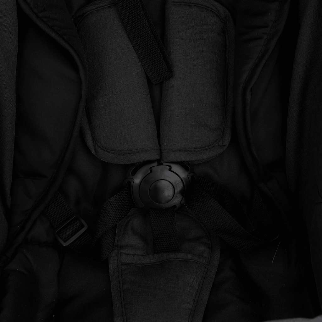 3-u-1 kolica čelična antracit siva i crna - number 12.