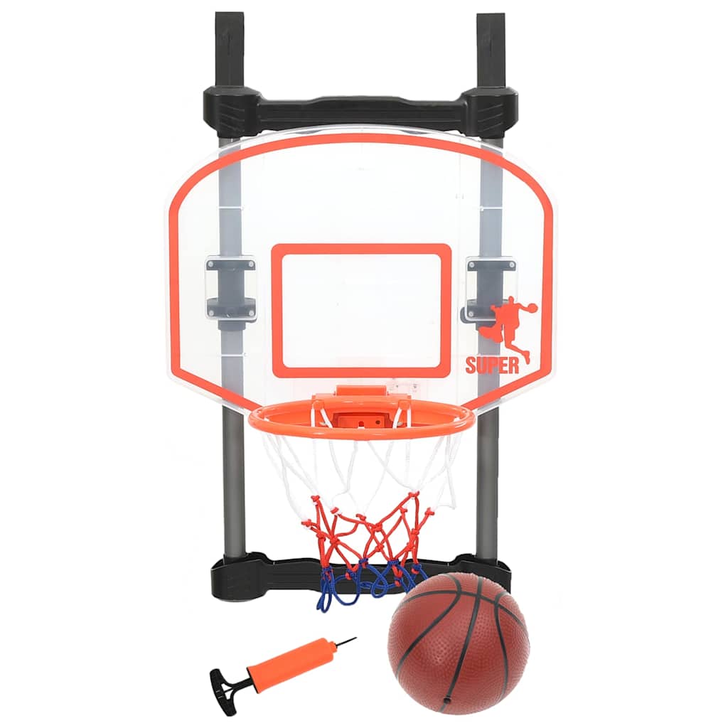 Ensemble de basket-ball pour enfants suspendu à une porte réglable - number 1.