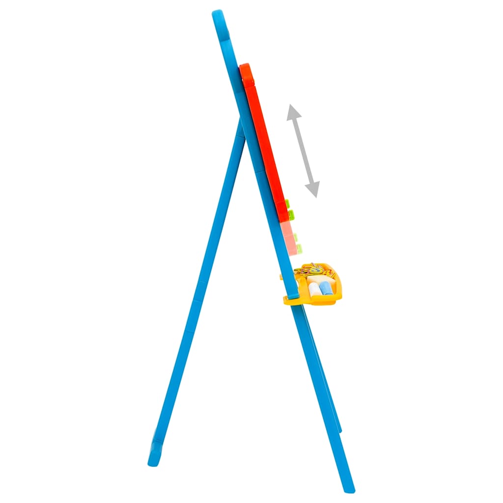 Chevalet pour enfant 2 en 1 avec tableau noir et tableau blanc - number 6.