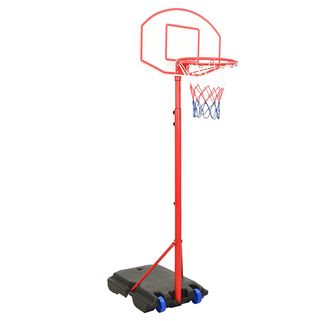 Ensemble de basket 200-236 cm transportable et réglable - number 1.