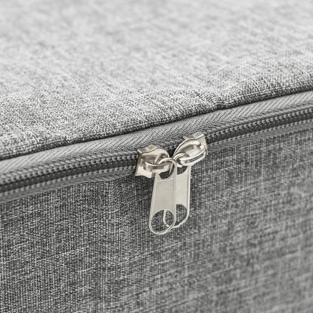 Kutija za odlaganje 70x40x18 cm tkanina - siva, 1 - number 9.