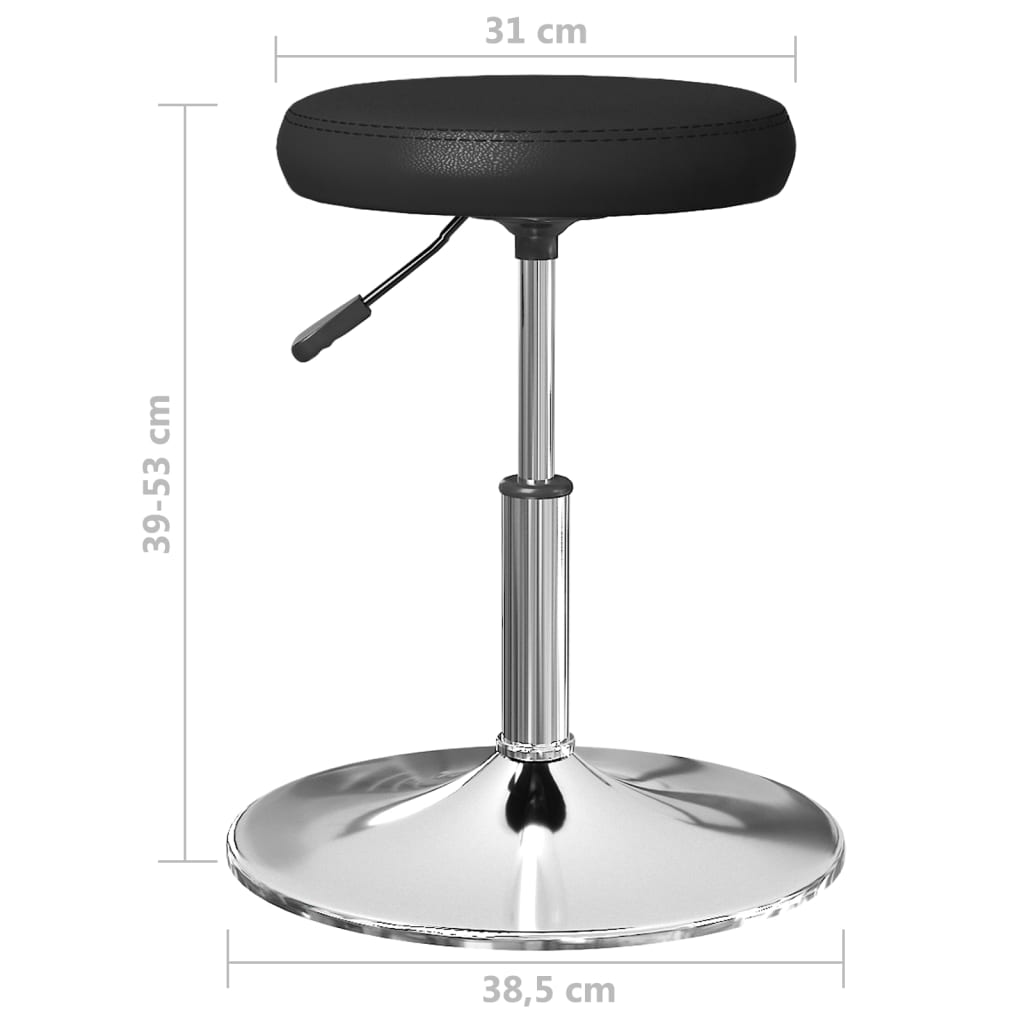 Stół jadalny krzesła szt. skóra ekologiczna - czarny, 2 - number 8.