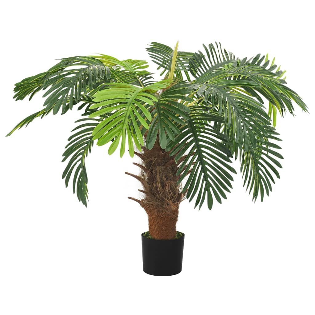 Palmier cycad artificiel avec pot 90 cm vert - number 2.