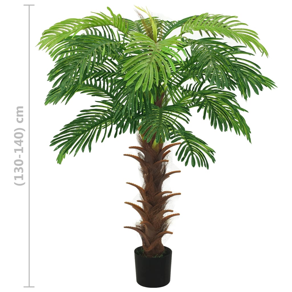 Palmier cycad artificiel avec pot 140 cm vert - number 6.