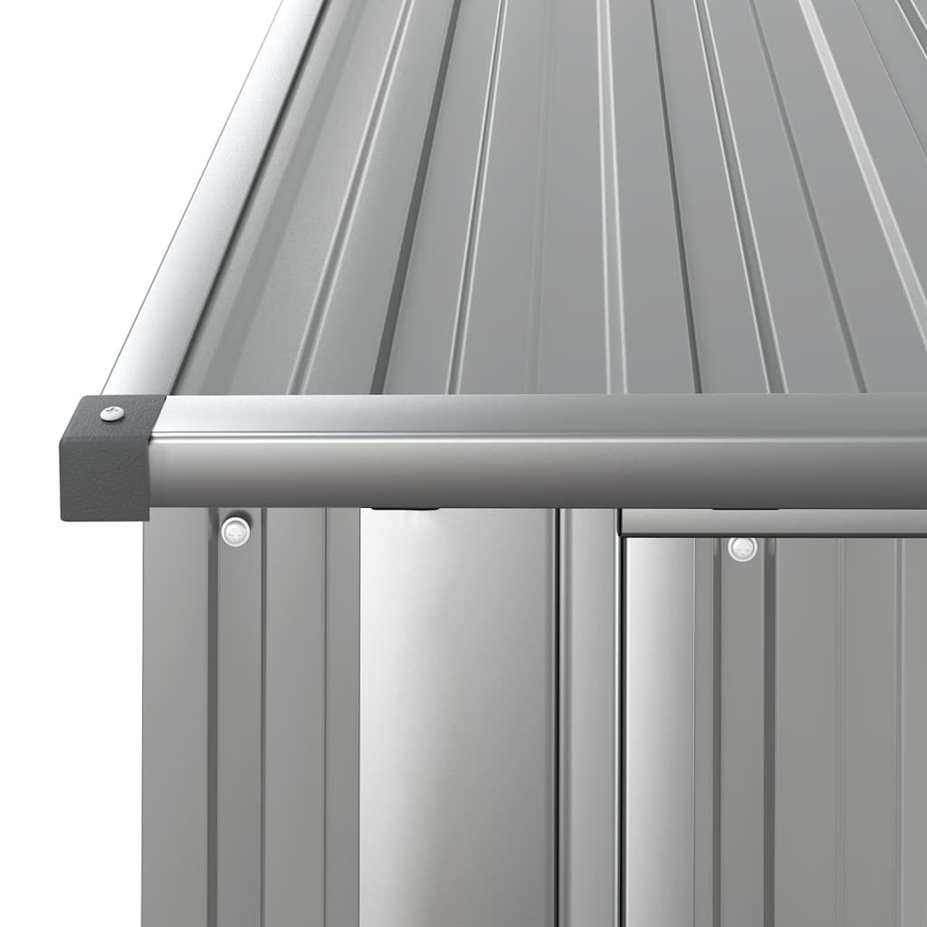 Vrtna kućica 180,5x97x209,5 pocinčani čelik - siva, 1 - number 6.