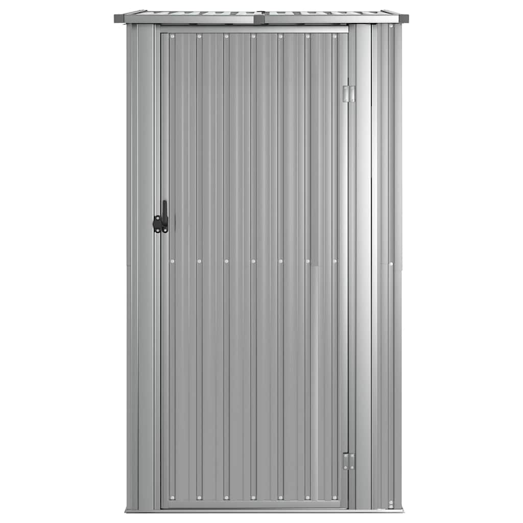 Vrtna kućica 118,5x97x209,5 pocinčani čelik - siva, 1 - number 4.