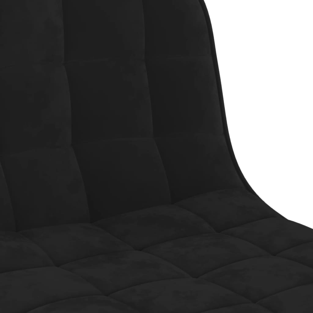 Barkrakker pc -er. fløyel - svart, 2 - number 8.