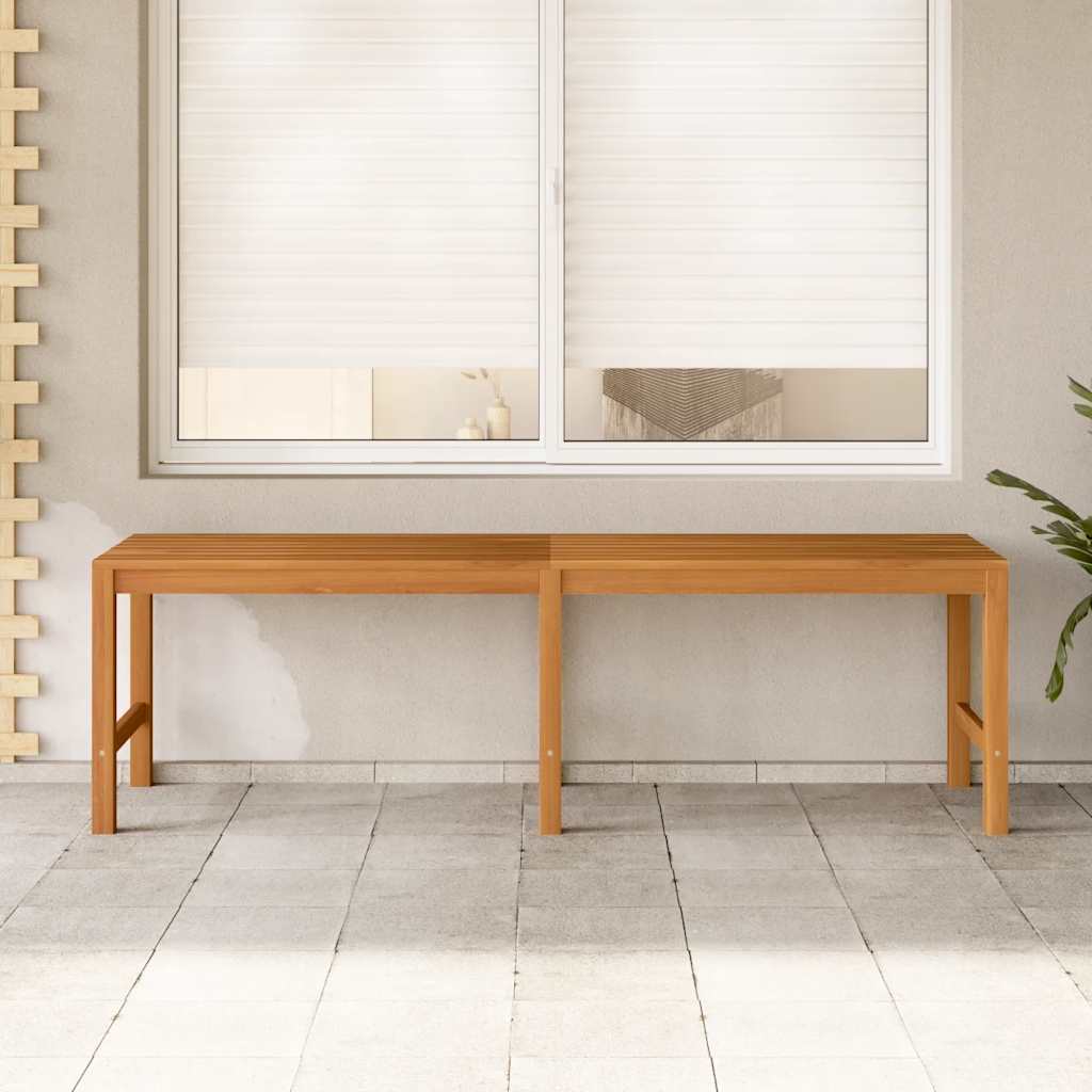 Havebænk 150 cm massivt teaktræ - number 3.