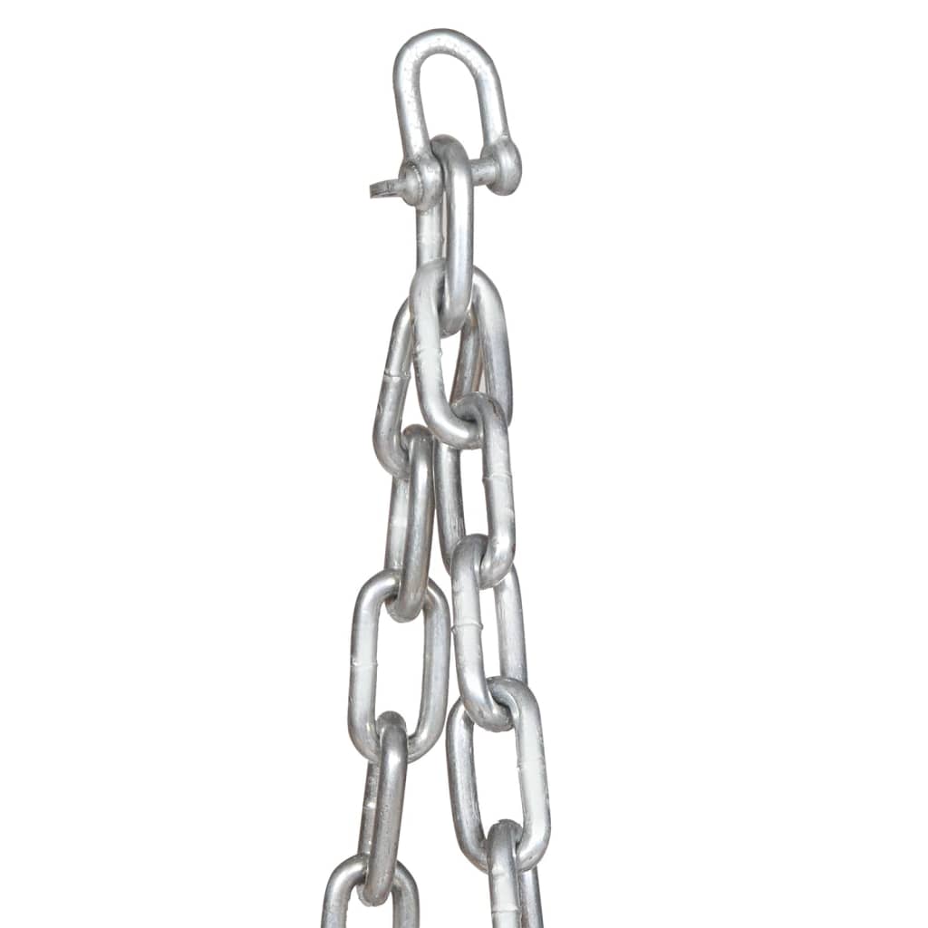 Gyngebænk 114x60x64 cm massivt teaktræ - number 7.