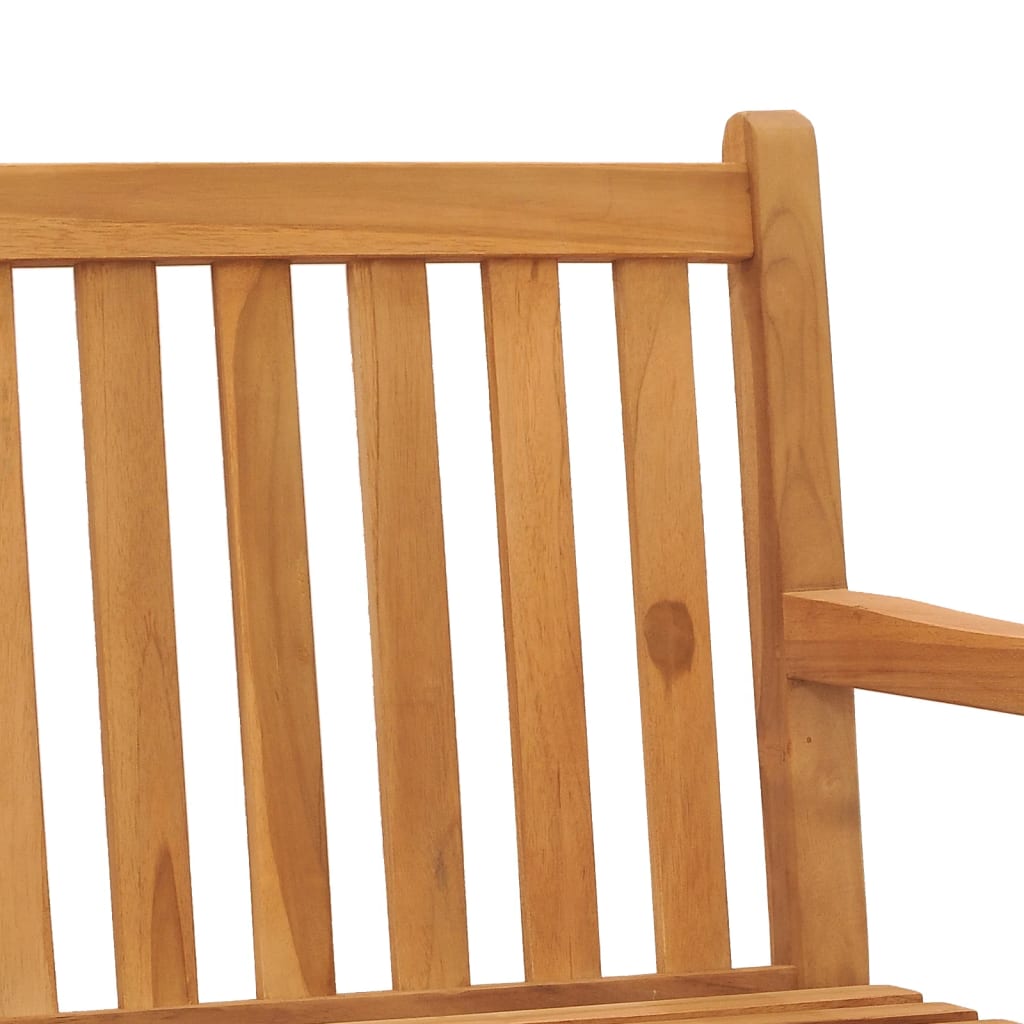 Havebænk 180 cm massivt teaktræ - number 6.