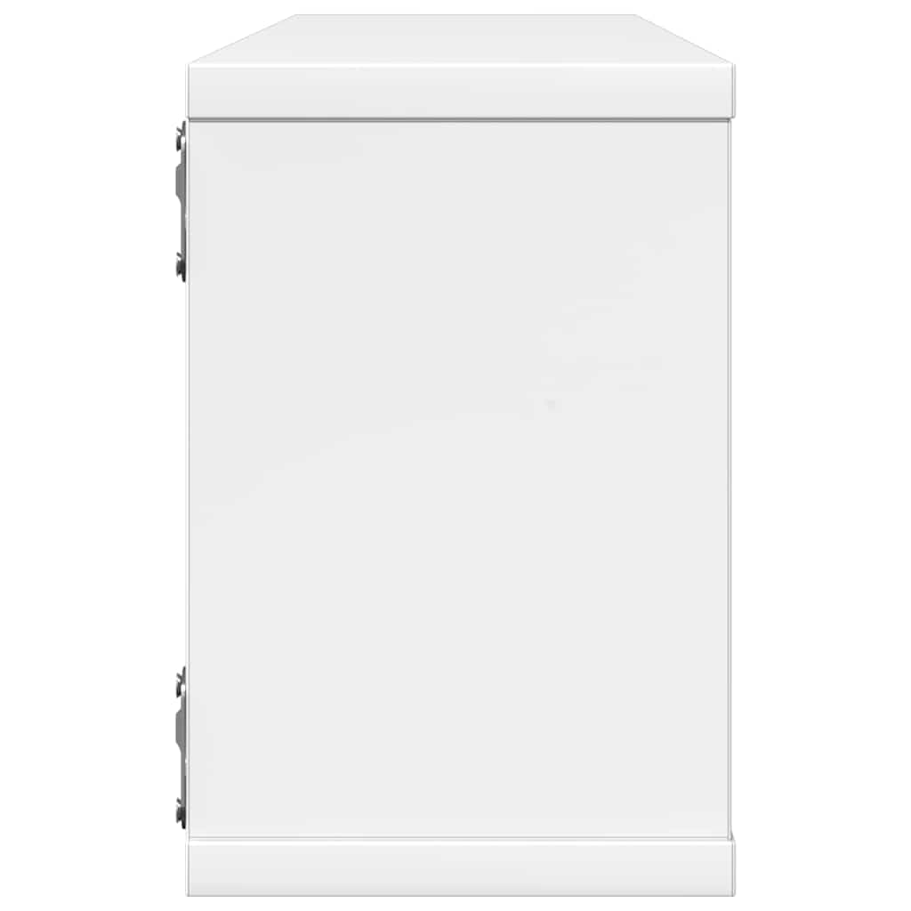 Półki ścienne szt. sześcienne wysoki połysk - biały wysoki połysk, 60 x 15 x 23 cm, 4, 1 - number 6.