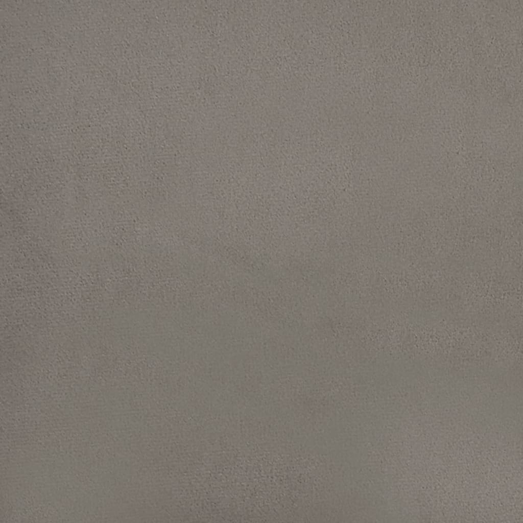 Okretni blagovaonski stol stolice kom. baršun - svijetlo siva, 4 - number 9.