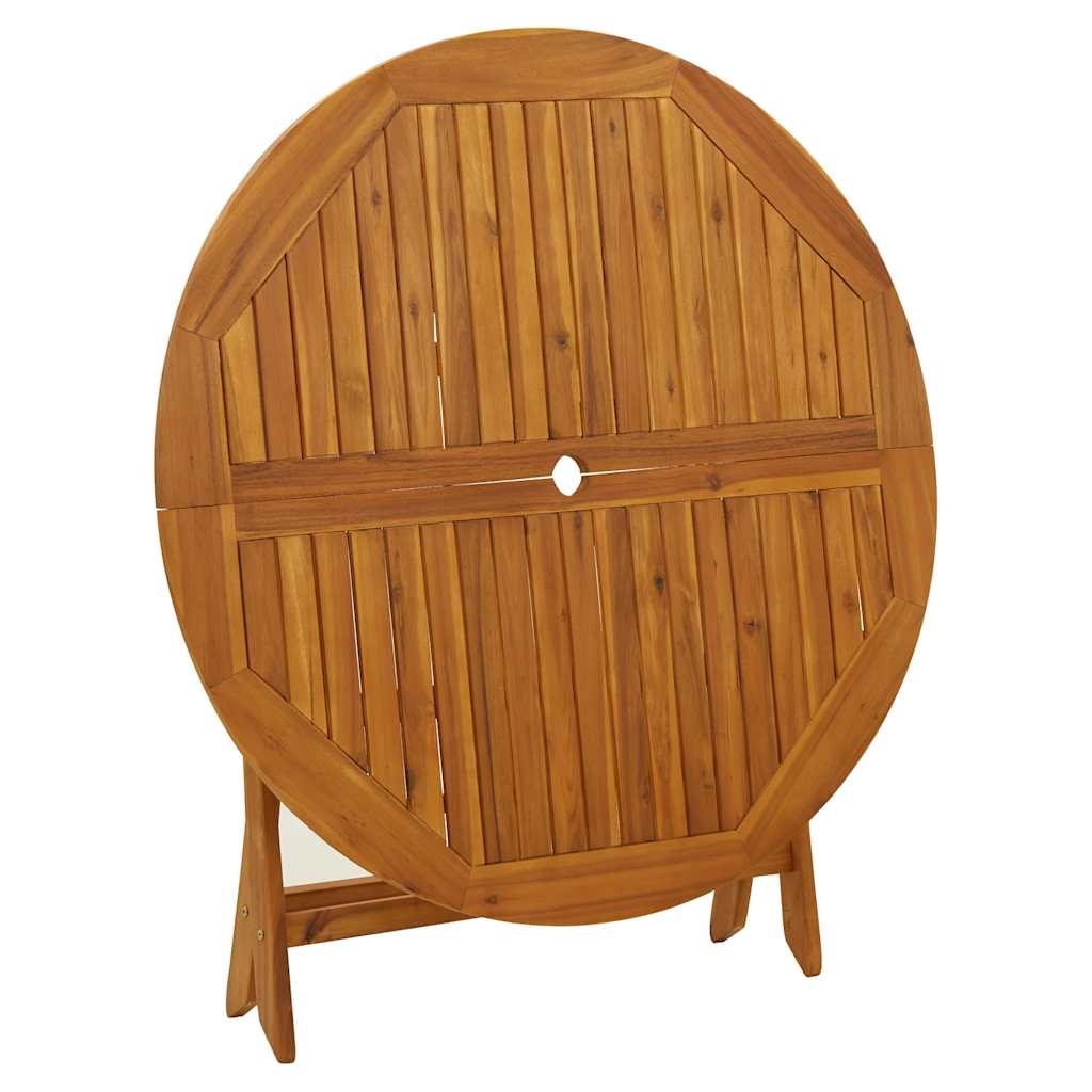 Sklopivi vrtni stol 110 cm puno bagremovo drvo - number 8.