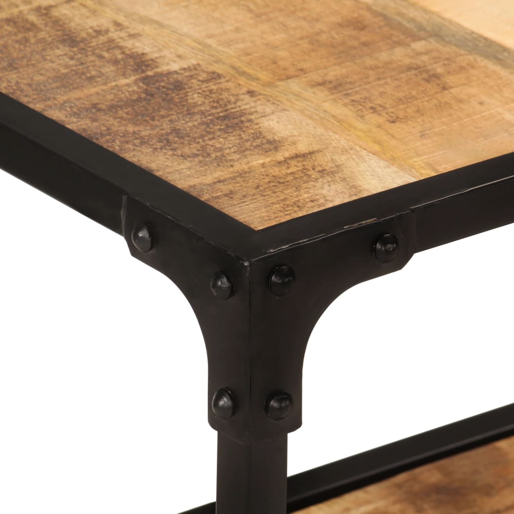 Tv-bord 150x30x41 cm massivt mangotræ - number 4.