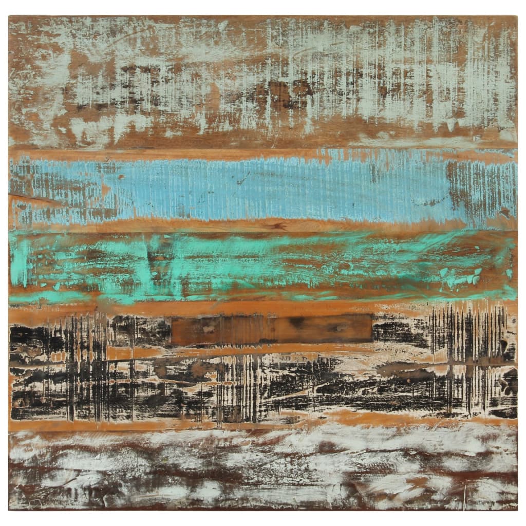 Blagovaonski stol 82x80x76 cm puno reciklirano drvo - number 3.