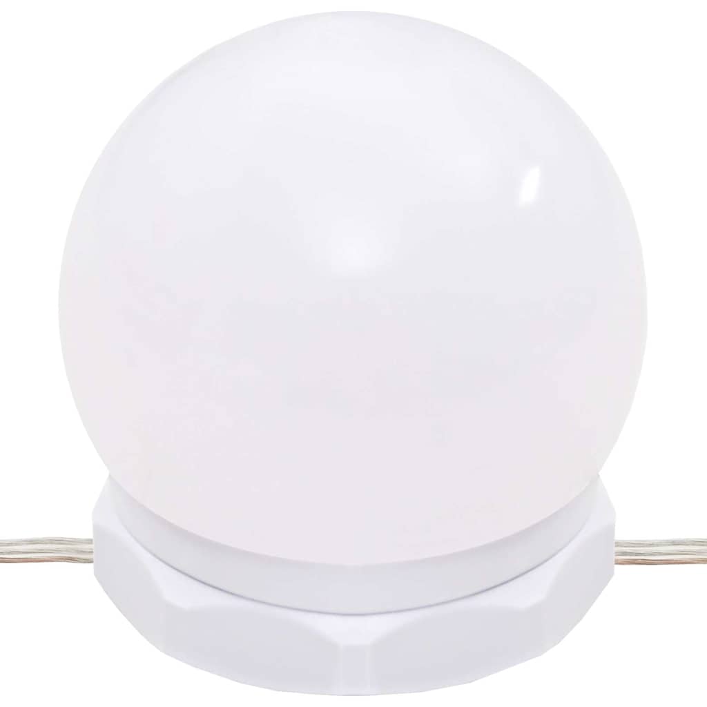 Spejlskab med led-lys 90x31,5x62 cm - hvid, 1 - number 7.