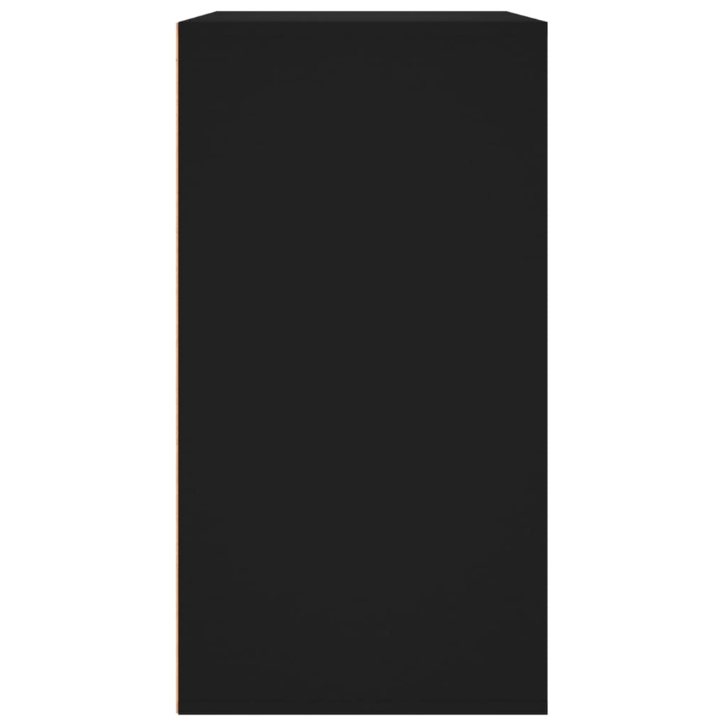 Kosmetikskab 80x40x75 cm konstrueret træ - sort, 1, x - number 5.