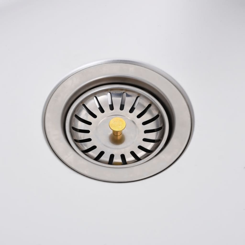 Campingvask med hane enkelt vask rustfrit stål - 100 x 50 x 15 cm - number 7.