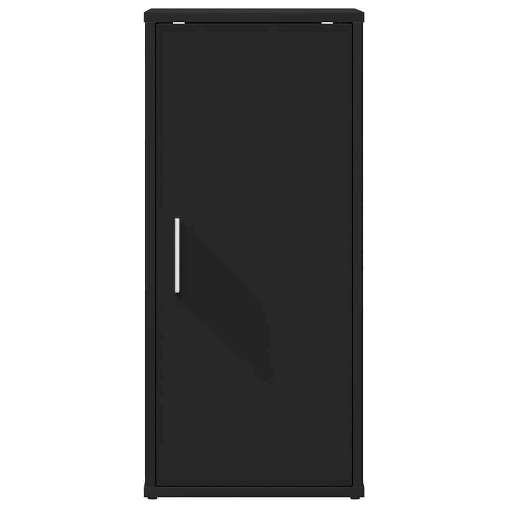 Ormarić za cipele 32x35x70 cm konstruirano drvo - crni, 1 - number 4.